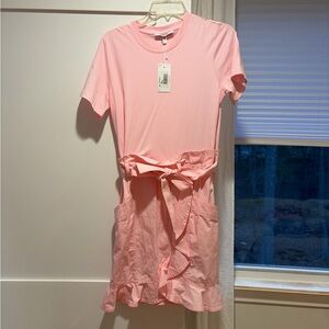 NWT Derek Lam Soft Pink dress sz8 retails $295